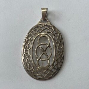 Sterling Silver Celtic Infinity pendant